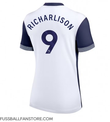 Tottenham Hotspur Richarlison #9 Replik Heimtrikot Damen 2024-25 Kurzarm